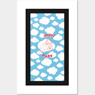 Angel Baby Phone Case Posters and Art
